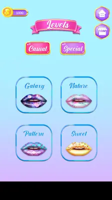 Lip Art - Perfect Lipstick Makeup Game android App screenshot 0