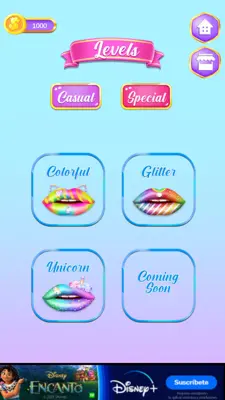 Lip Art - Perfect Lipstick Makeup Game android App screenshot 1