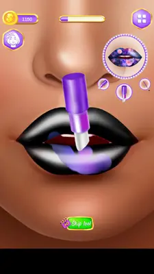 Lip Art - Perfect Lipstick Makeup Game android App screenshot 2